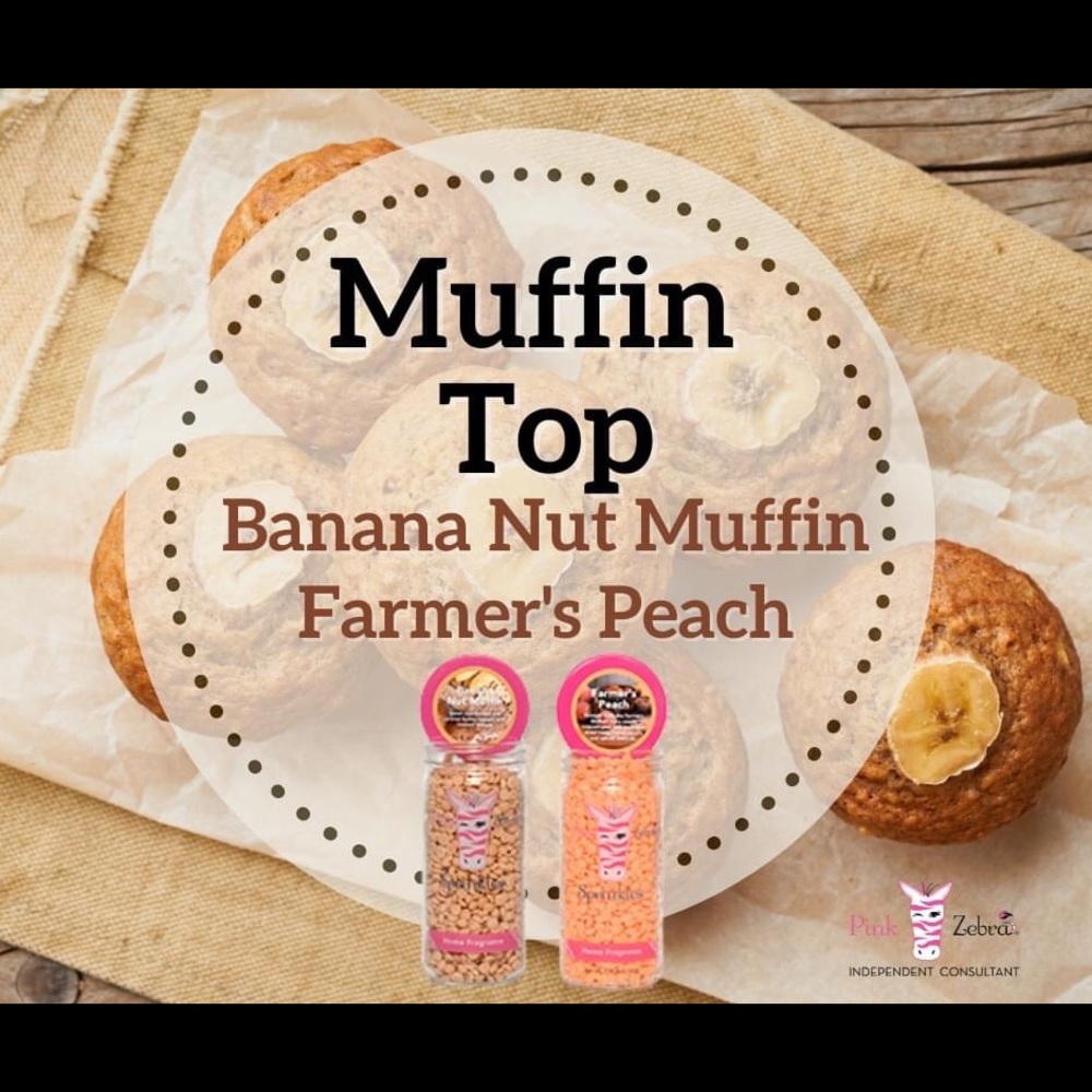 Pink Zebra Sprinkles ‘Muffin Top’